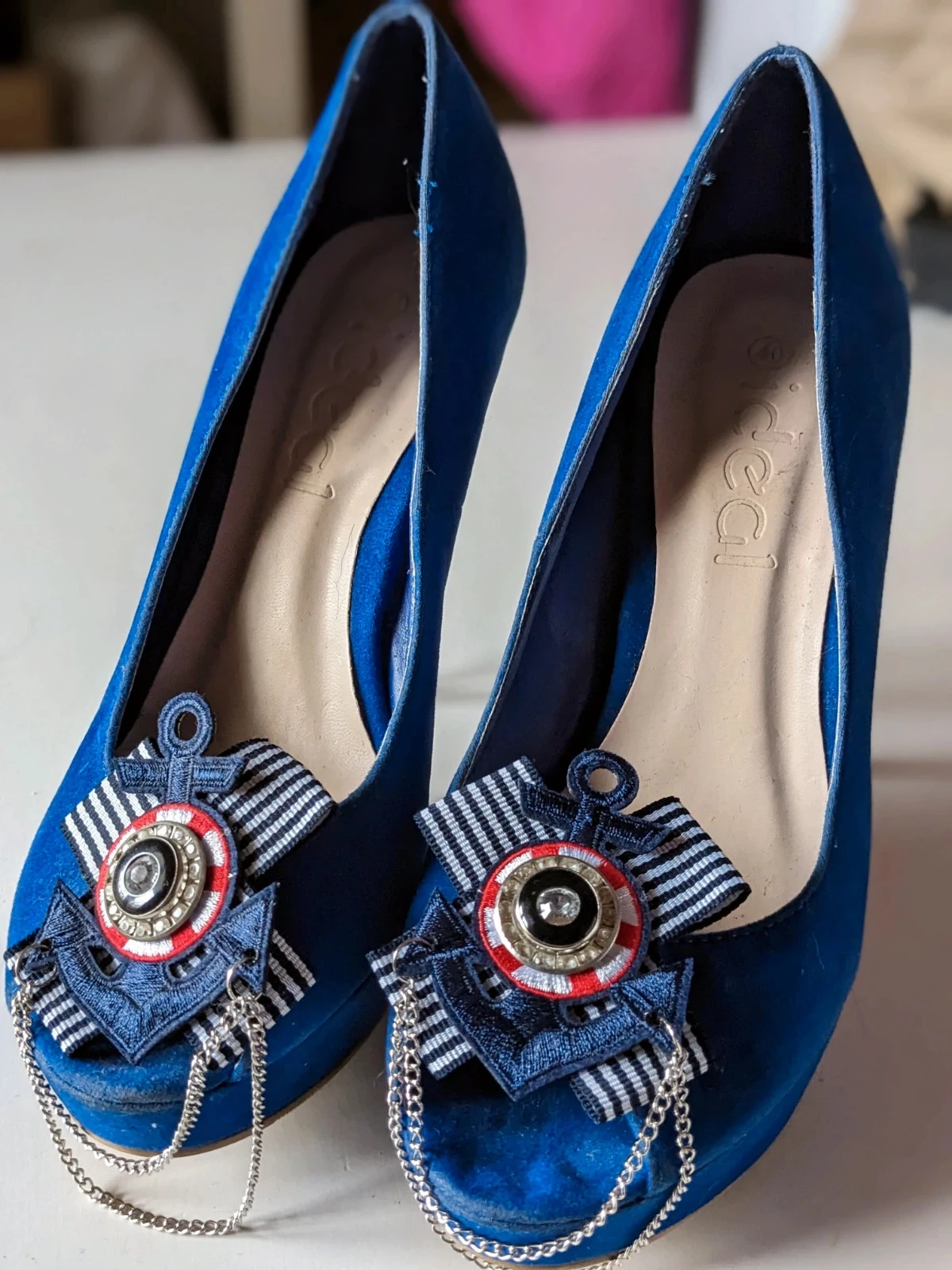 Cosplay Escarpins marins pin up rockabilly vintage